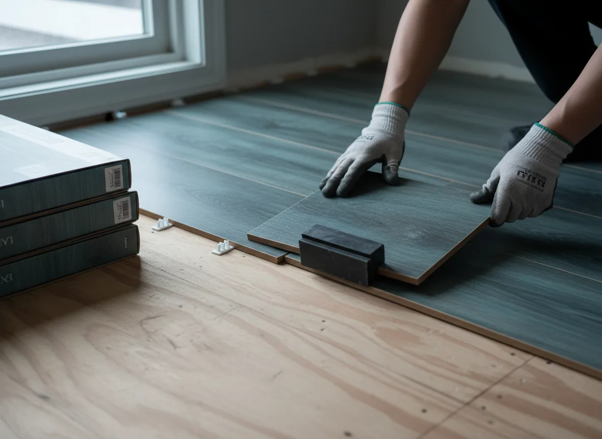 Luxury Vinyl Plank Installation company in Earling, IA
